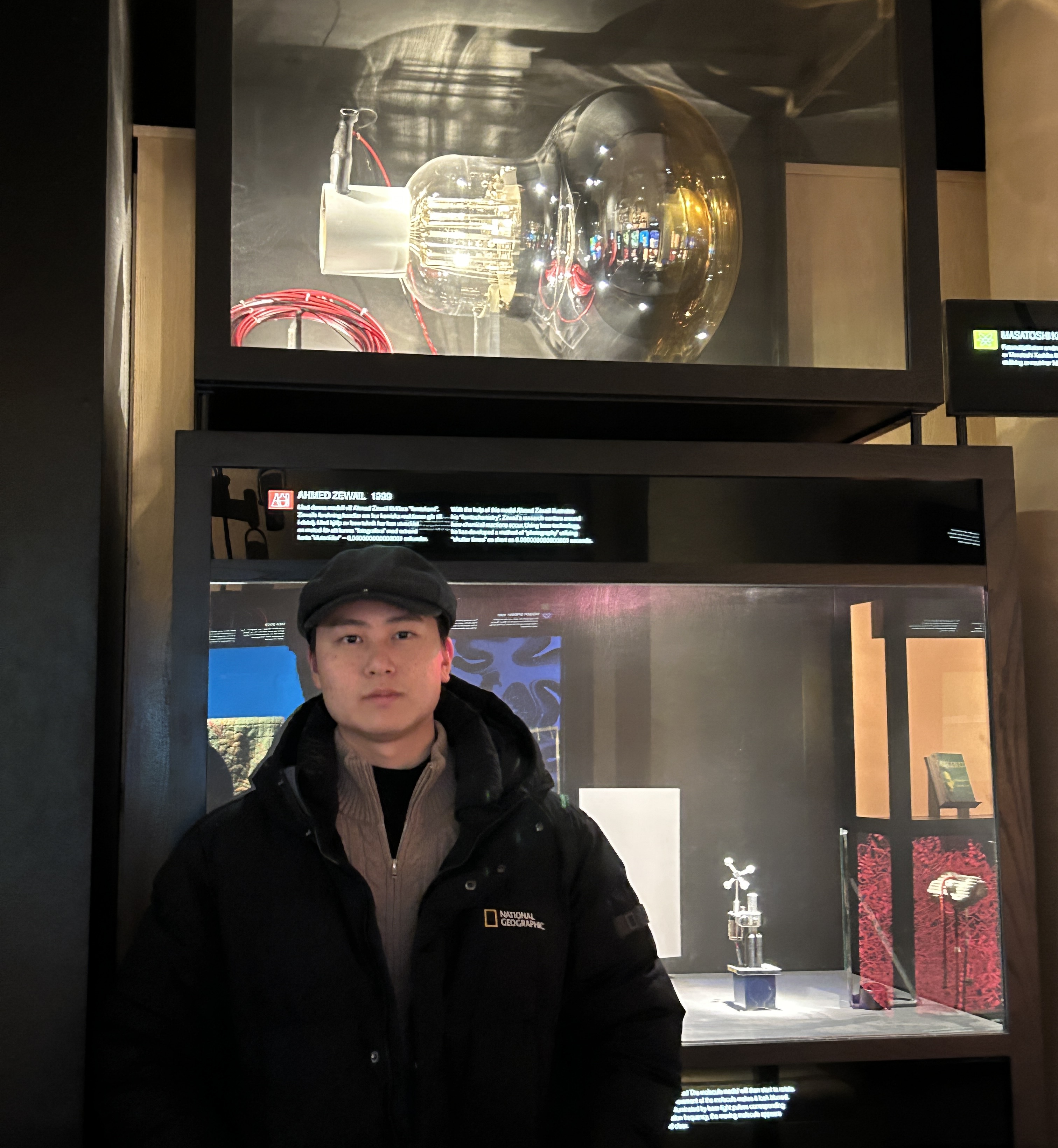 Dec, 2023. At the Nobel Prize Museum, Stockholm. TWTS program.